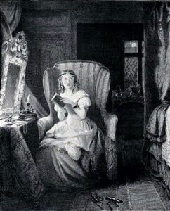Illustration of Catherine from an early publication